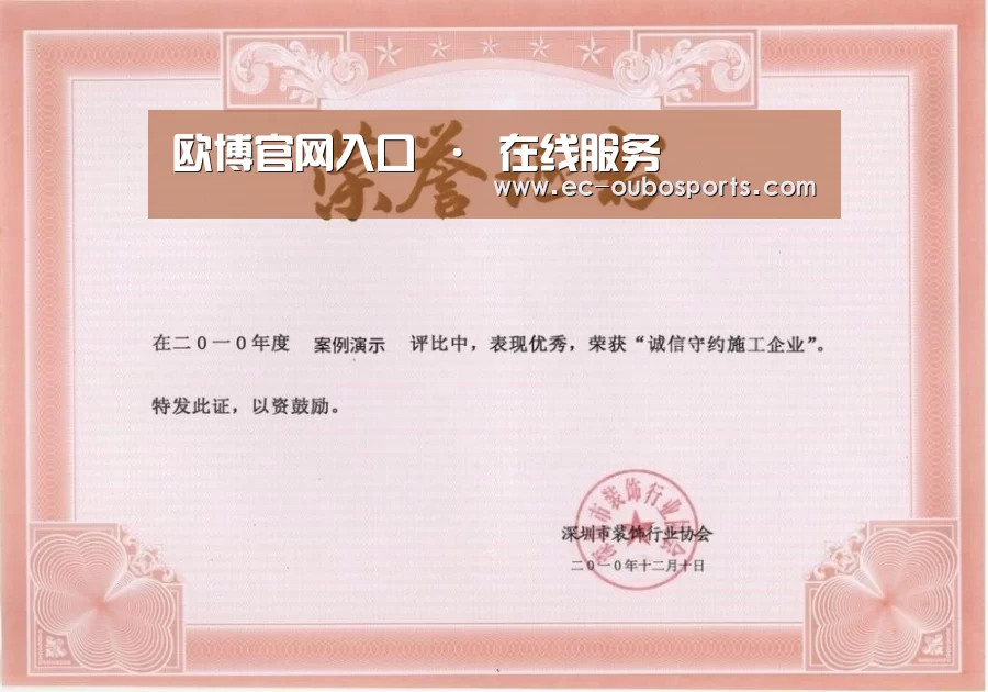 荣誉证书二